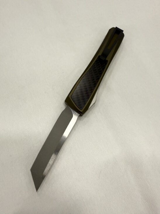 0331 Echo OD Green/Stainless Carbon Fiber Inlay TE MagnaCut - Image 2