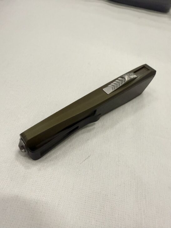 0331 Echo OD Green/Stainless Carbon Fiber Inlay TE MagnaCut - Image 3