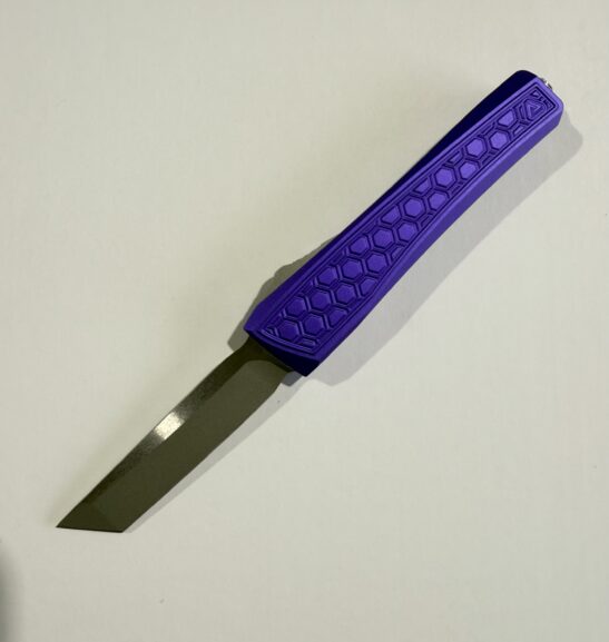 0331 Echo Purple/Stainless HoneyCore Tanto MagnaCut
