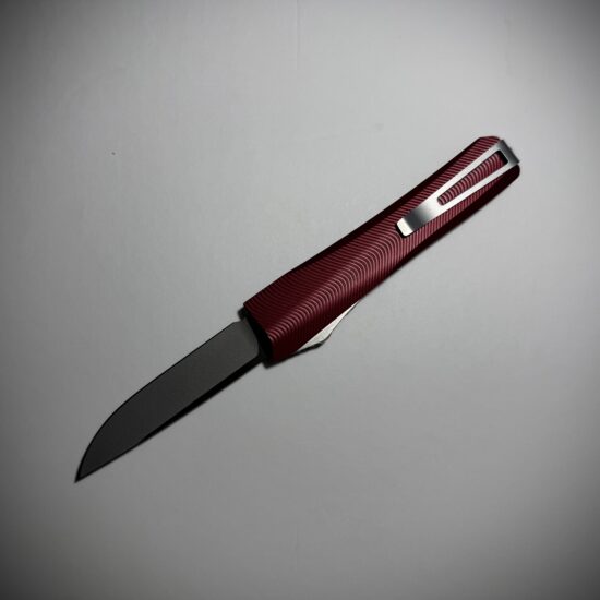Alternative view of 0331 Pulsar Garnet/Stainless S/E Magnacut