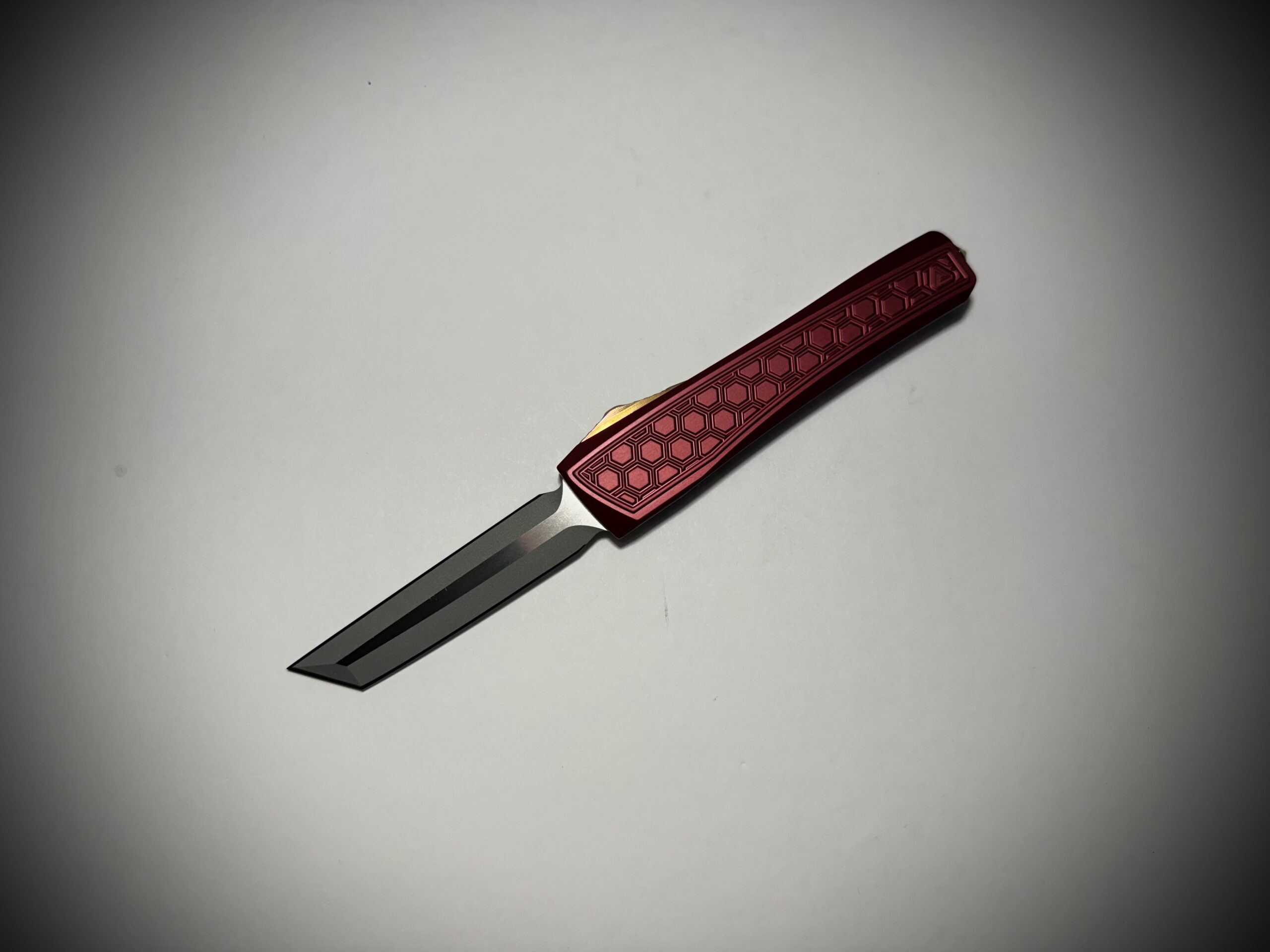 0331 Echo Garnet/Gold-Stainless HoneyCore D/E Tanto MagnaCut (Copy)