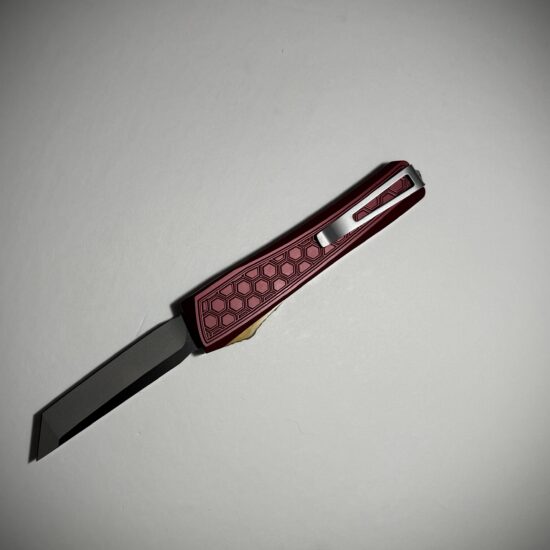 Alternative view of 0331 Echo Black/Garnet Split/ ULTEM/Stainless HoneyCore Tanto MagnaCut