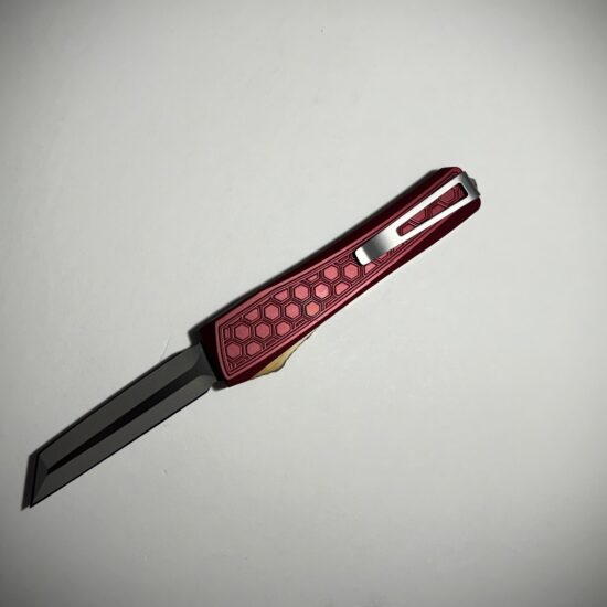 Alternative view of 0331 Echo Black/Garnet Split/ ULTEM/Stainless HoneyCore DE Tanto MagnaCut