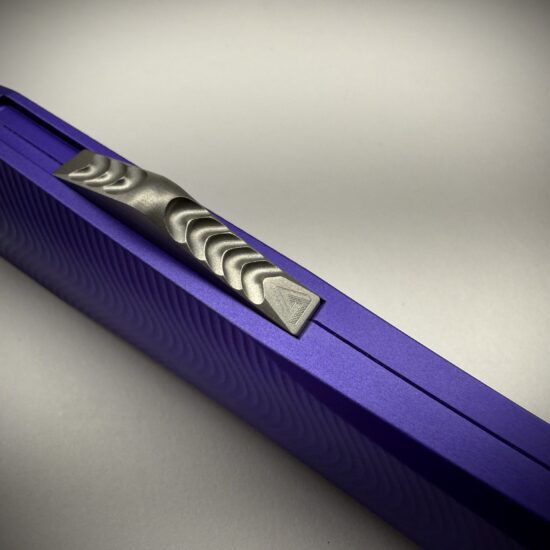 Alternative view of 0331 Pulsar Purple/Stainless S/E Magnacut