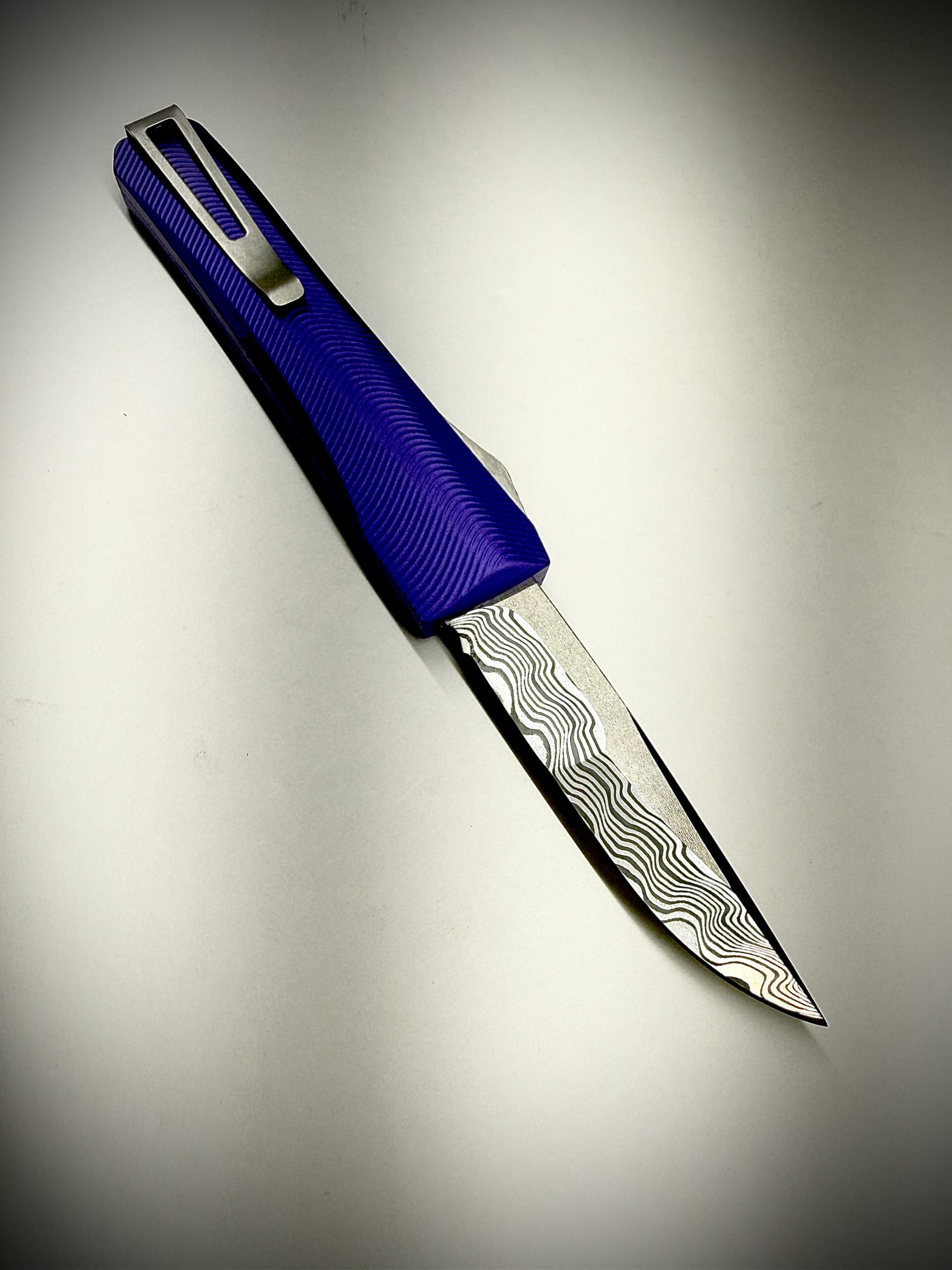 0331 Pulsar Purple/Stainless Baker Forge Zeus Mike Irie compound grind - Image 3