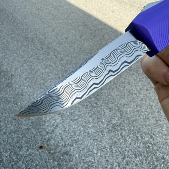 0331 Pulsar Purple/Stainless Baker Forge Zeus Mike Irie compound grind