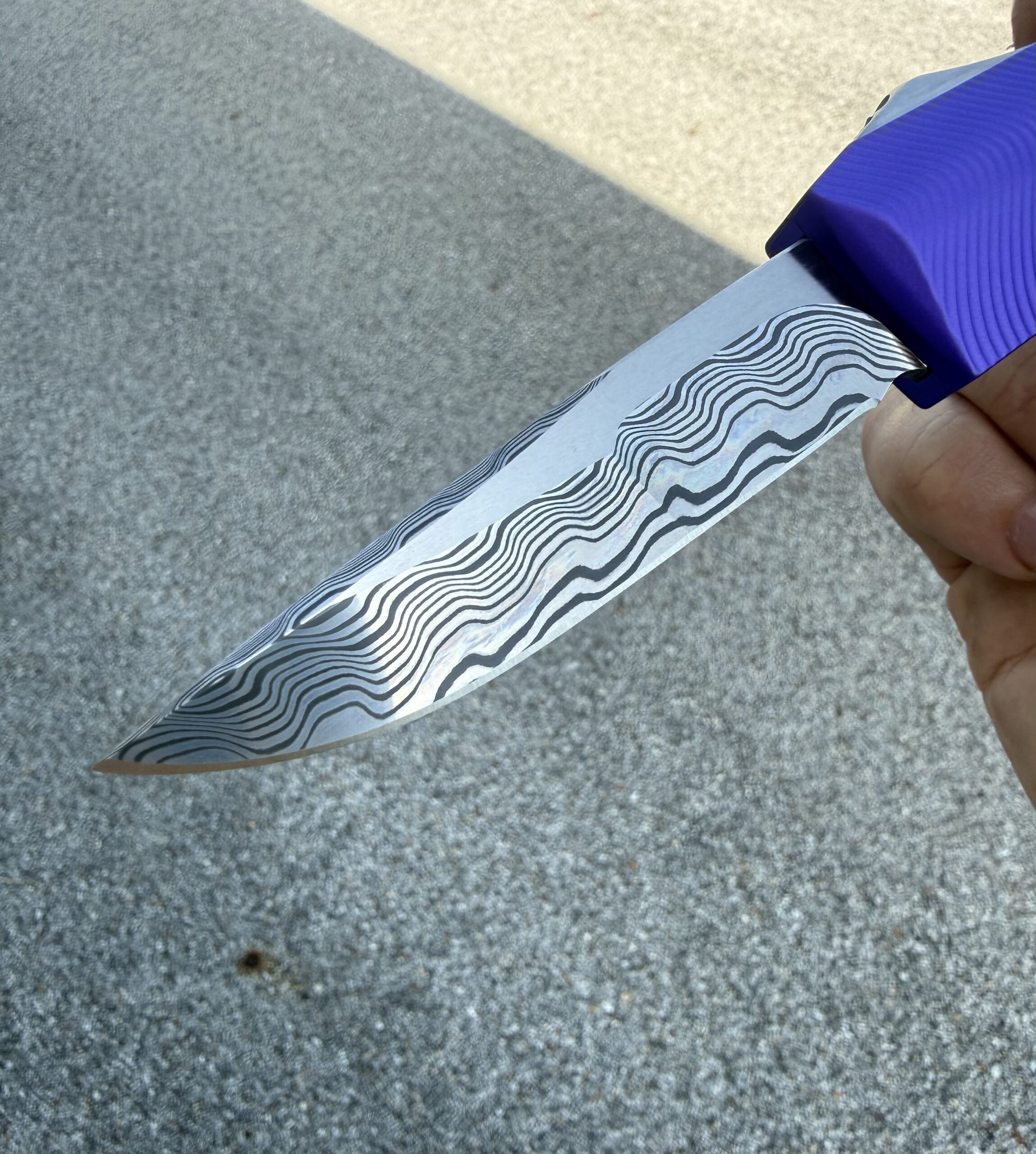 0331 Pulsar Purple/Stainless Baker Forge Zeus Mike Irie compound grind