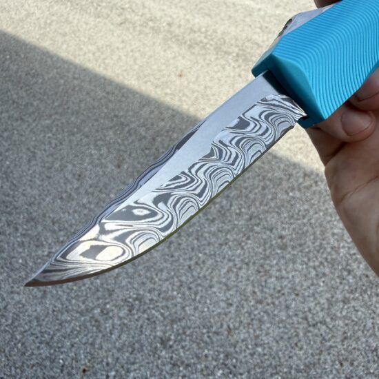 0331 Pulsar Pacific Blue/Stainless Baker Forge Matirx Mike Irie compound grind