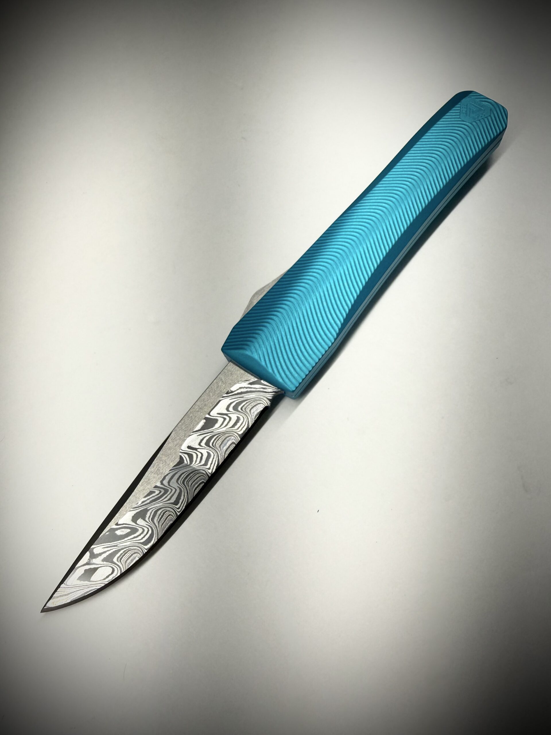 0331 Pulsar Pacific Blue/Stainless Baker Forge Matirx Mike Irie compound grind - Image 2