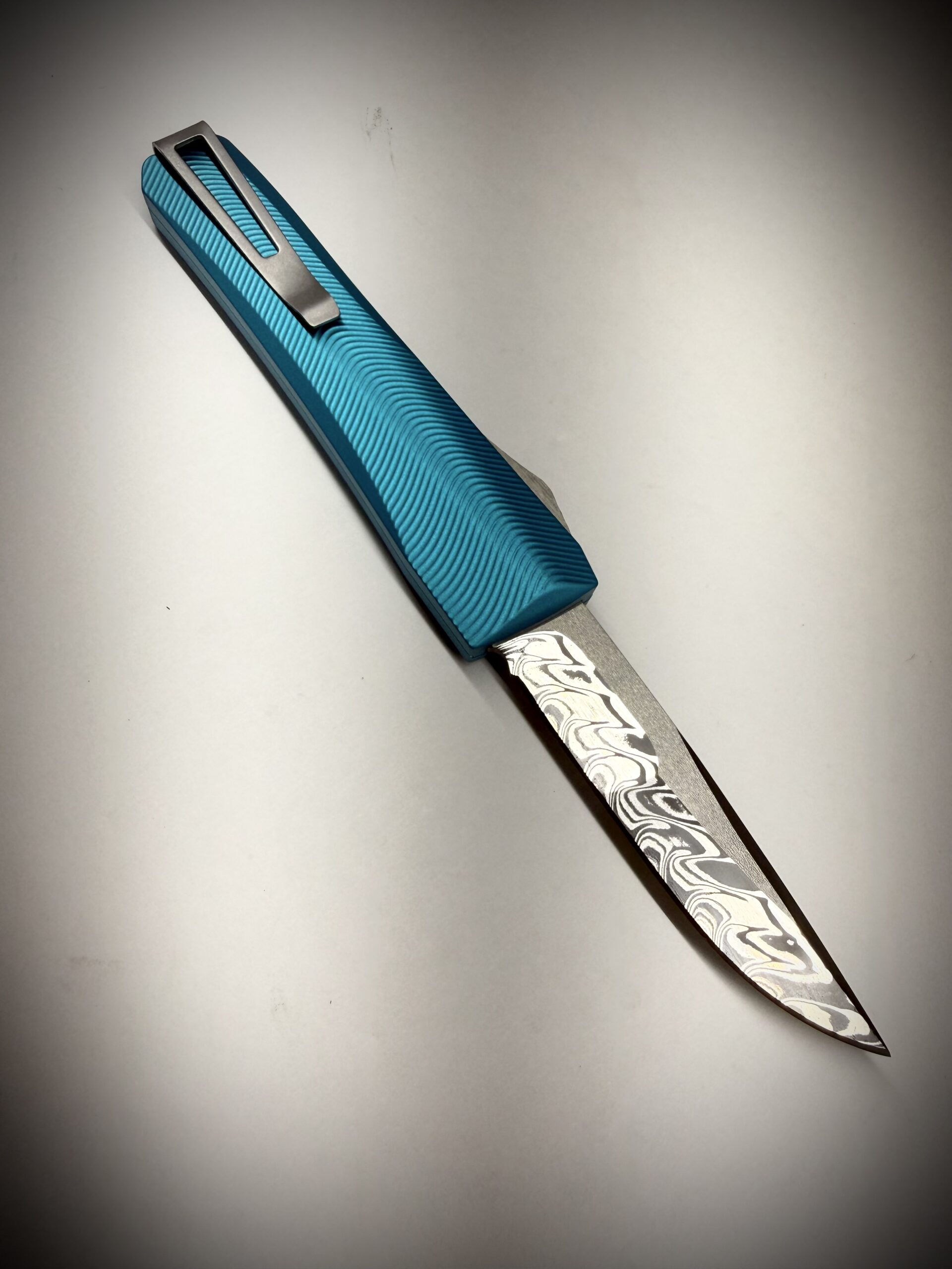 0331 Pulsar Pacific Blue/Stainless Baker Forge Matirx Mike Irie compound grind - Image 3
